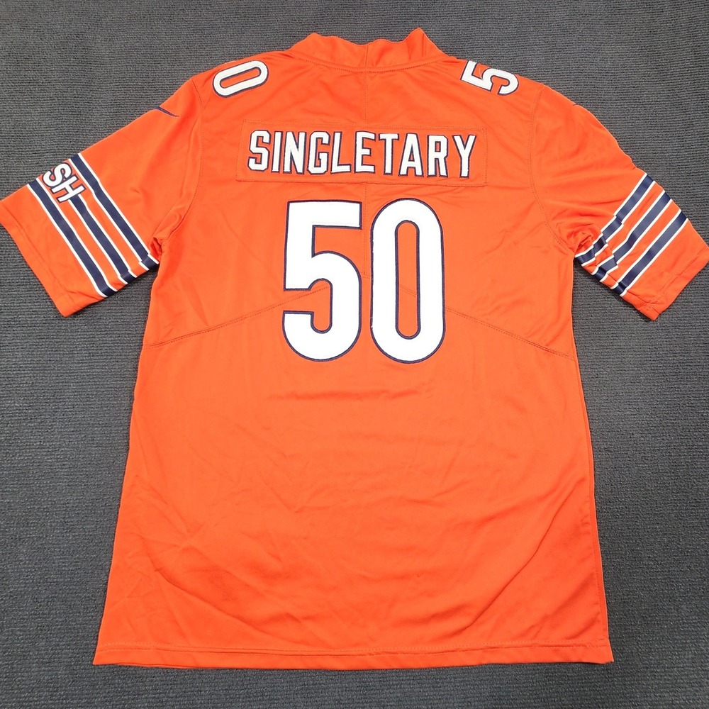 Vintage Mike Singletary #50 Chicago Bears NFL Nike On Field Jersey Size Medium